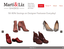 Tablet Screenshot of beatyshoes.com